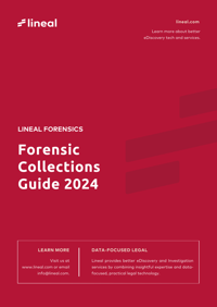 Forensic Collections Guide 2024 Cover Forensic Collections Guide 2024 Cover